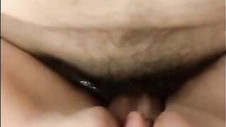Fucking the sleeping naked sister-in-law and cumming on her ass