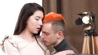 Day pickup leads to a hot sex session with the brunette