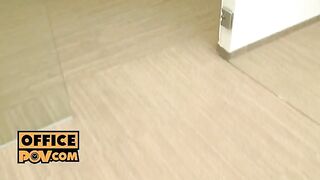 Busty boss Aletta Ocean fucks her employee’s big cock in POV style