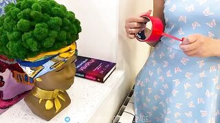Tape her mouth shut, she shouldn't be offended - Stepson fucked his stepmom