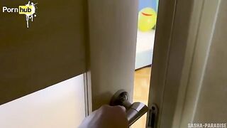 A stepson received a sexy surprise from his stepmom, which was much more pleasant than the gift from his dad