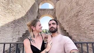 Date night in the Eternal City turns into a passionate roam