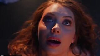 The girl is a real goddess, embodying passion and volatility in every scene