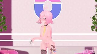 A VTuber tries anal sex for the first time