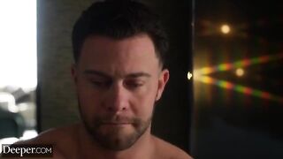 Jessie brings her look-alike for a hot threesome in a unique setup
