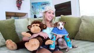 Juicy brunette PAWG Zoey Monroe gets her asshole gapped by a horny Frenchman in intense HD action