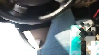My gossiping neighbor fucked me in my car and threatened to report me to the residents' association