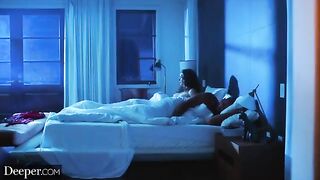 The goddess Elena Koshka has a breathtaking and erotic threesome on DEEPER