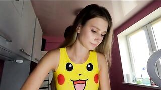 The girl seems to have problems in her family life