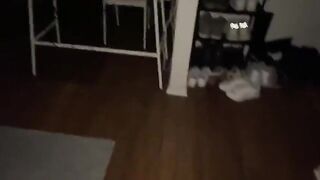 Babe agreed to sex without a condom, she got a lot of sperm