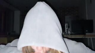 Babe agreed to sex without a condom, she got a lot of sperm