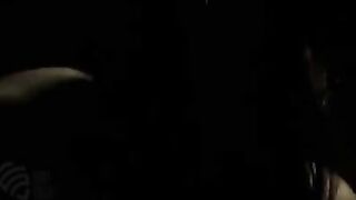 Hot MILF picked up a guy in the toilet and fucked him hard