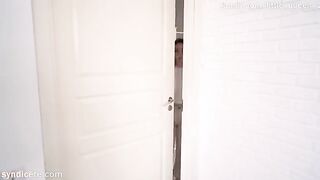 A pleasant sex surprise from a girlfriend in the form of lesbian play with a rubber doll