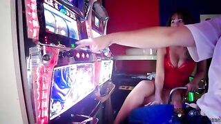 That's what double jackpot means - a second orgasm