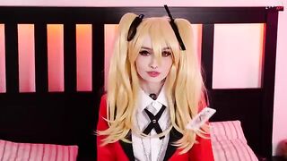 Guy caught and tied up Mary Saotome to fuck her wet pussy