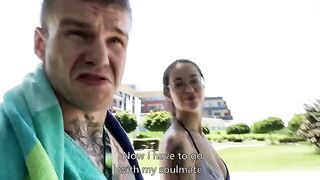 A crazy threesome adventure in Croatia with a newly met guy, straight out of a wild VLOG!