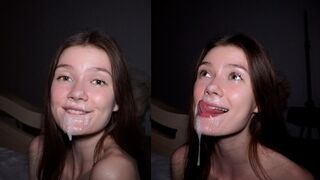 A pretty amateur babe gets her pussy smashed hard - MIRARI