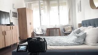 A sexy goodbye fuck with Bruce Venture and his huge cock