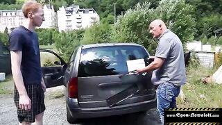 Outdoor sex with four people - that's how it should be!