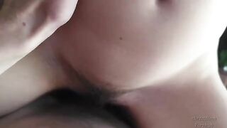 Skinny girl fucked and sucked cock on vacation during the spring fling