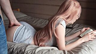 A cute girl agreed to have sex for a few minutes with me
