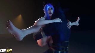 Big Cock Monster breeds with a sexy feline in 3D wildlife porn