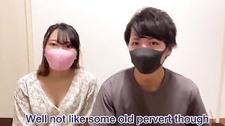 Japanese amateur’s meditation turns into intense sex session with a powerful finish