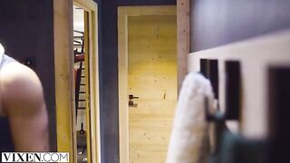 A skilful guy fucked a cute slut in the Alps, featuring Vixen’s passionate style