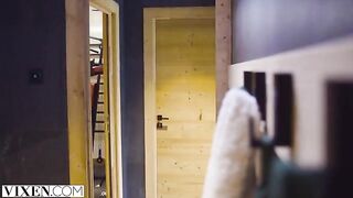 A skilful guy fucked a cute slut in the Alps, featuring Vixen’s passionate style