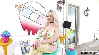 Big titty slut Skylar Vox gets her holes filled with cum