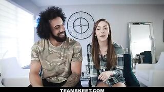 A girl was fucked in different poses by her passionate boyfriend