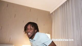 Two mixed Dominican freaks are too wild for the internet threesome