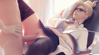 The best of Overwatch Mercy animations in a single video, featuring intense and passionate scenes