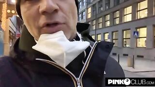 The pretty and innocent Agatha Vega is fucked by a huge dick