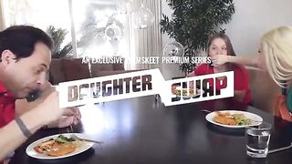 The girl is remembering the fuck with the officer