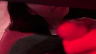 Girl was sharing her boyfriend with friends at college party