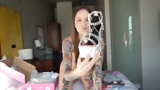I got in trouble for posting this See Through Lingerie Try On Haul
