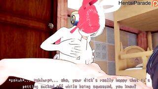 Uta performs a sexy show with her big boobs in this uncensored One Piece scene