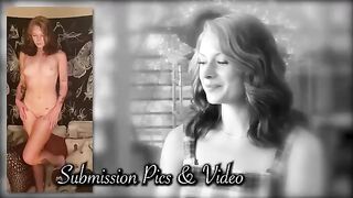 Redhead girl Jessica fucks with a guy in an interracial audition scene