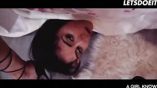 Two roommates become lesbians and lick each other's pussies