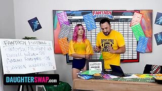 Sneaky teens trick stepdads to win fantasy football