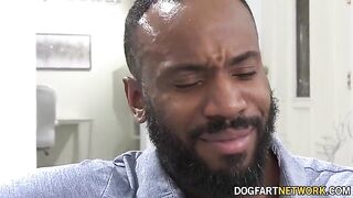 Hot babysitter Avery Black gets her ass smashed by Jovan Jordan’s BBC