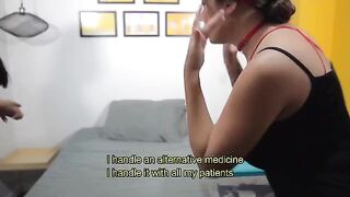 The doctor calmed Salome Gil's illness with intense sex