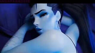 HD quality Overwatch Widowmaker compilation video