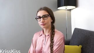 The hot English tutor got fucked hard at home