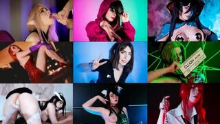 The best cosplay videos of 2021 with a hot young actress, Molly