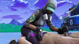 The best animated porn with Fortnite characters in 2022, episode 15