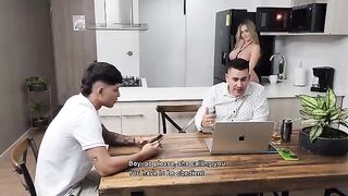 I fucked my stepson in front of my husband, he never found out