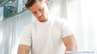 Two business chicks enjoy sensual sex and massage with Octokuro