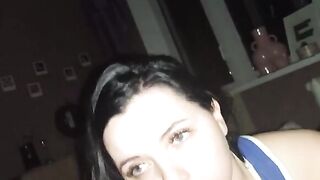 A gorgeous brunette met me for sex in a hotel room